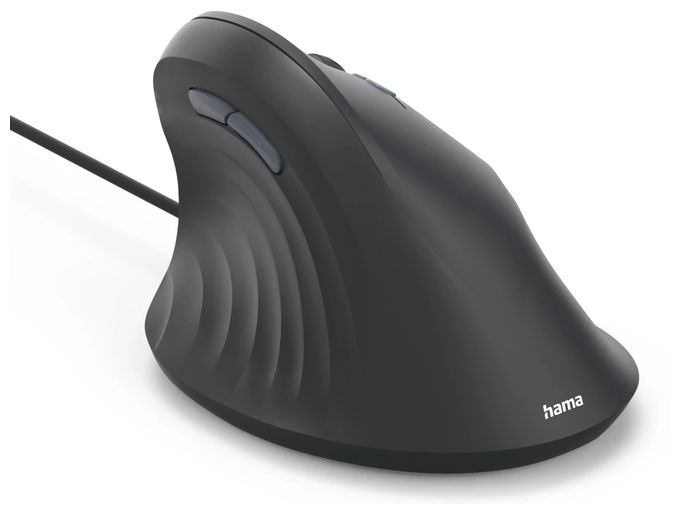 1800 DPI Büro Maus Optisch  173086 ECM-500R (Schwarz) 