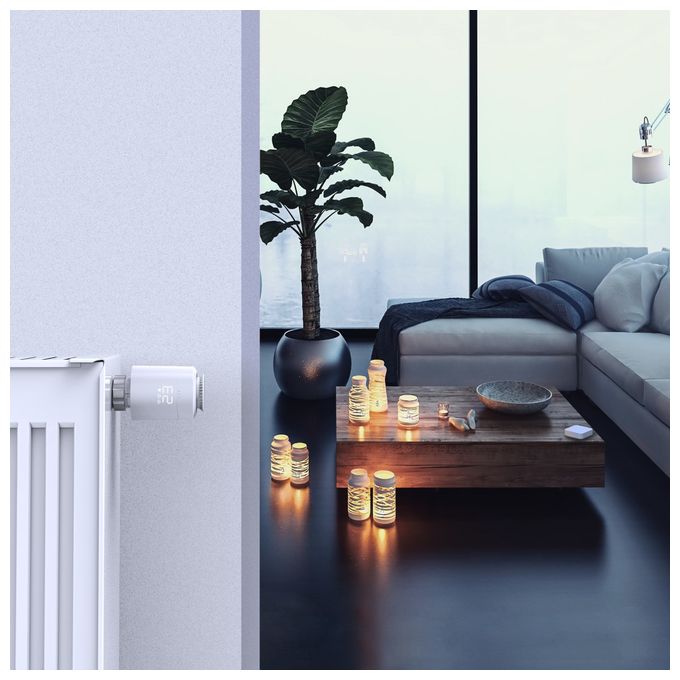 Wlan  176593 Starter-Set ZigBee (2x smartes Heizkörperthermostat + Zentrale) (Weiß) 