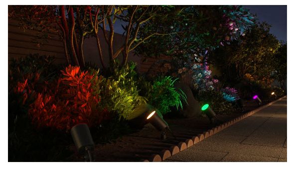 LED Intelligente Gartenbeleuchtung Multi AC 176630 
