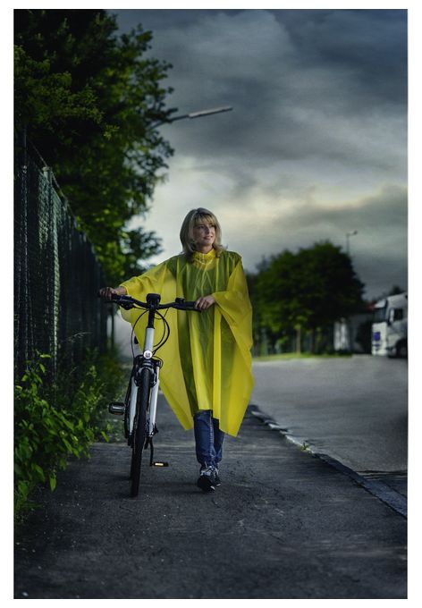 für Erwachsener (Gelb) 178108 Regenponcho 