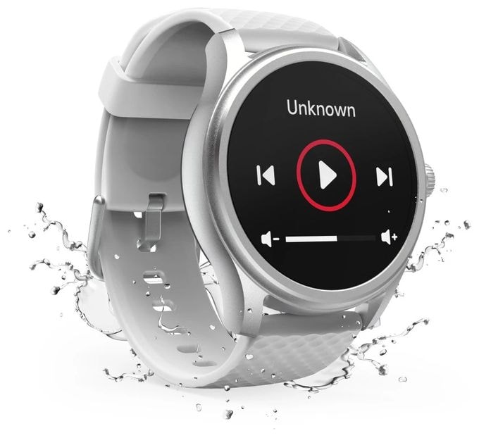 Digital 46 mm Smartwatch Rund IP68  178617 5010 (Silber) 