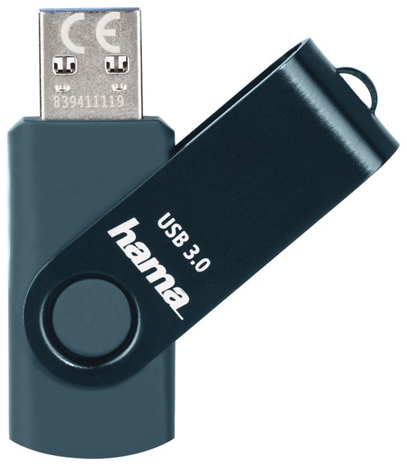 USB Typ-A Stick 128 GB  182474 Rotate (Blau) 