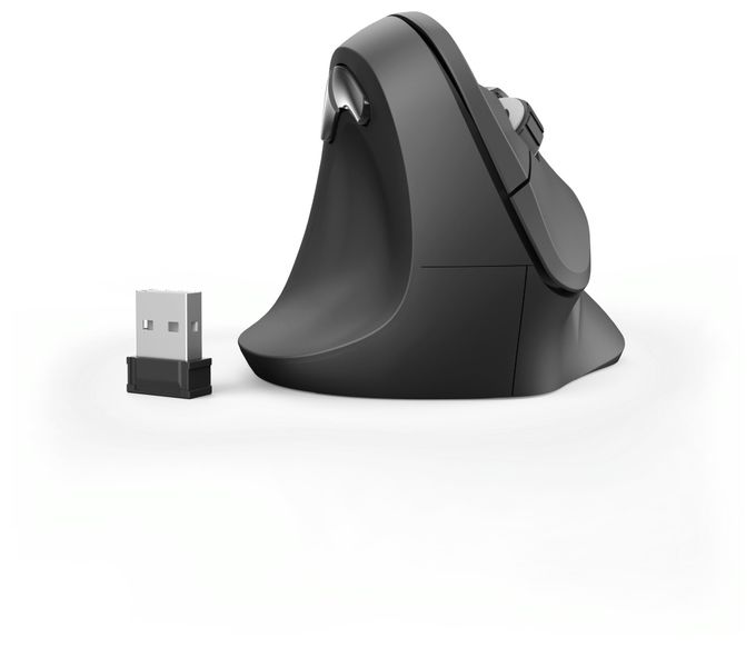 1800 DPI Büro Maus Optisch  182697 EMW-500L (Schwarz) 