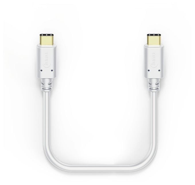 0,48 Gbit/s Stecker USB C auf USB C 1 m  183330 (Weiß) 