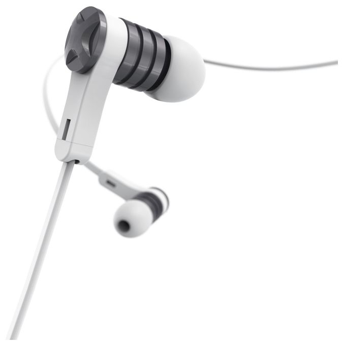 In-Ear Kopfhörer Kabelgebunden  184136 Intense (Silber, Weiß) 