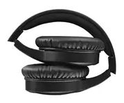 Ohraufliegender Bluetooth Kopfhörer kabelgebunden&kabellos 23 h Laufzeit USB Typ-C  184160 Spirit Focused (Schwarz, Blau) 