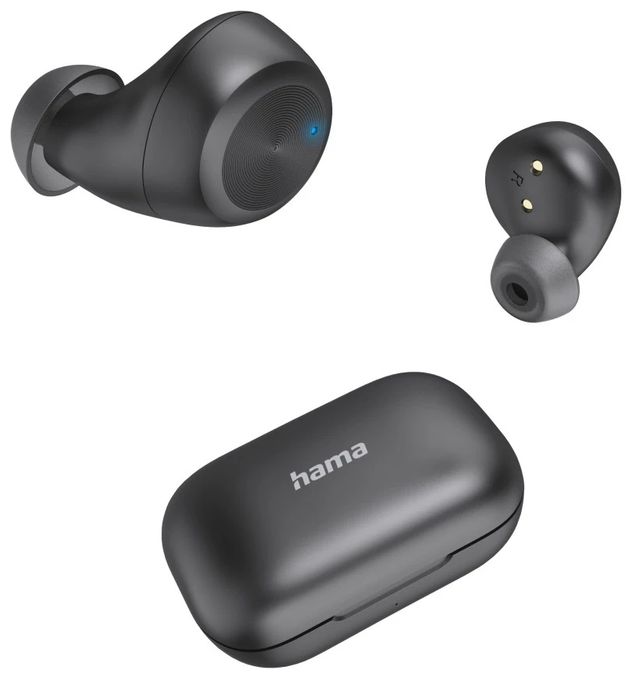 In-Ear Bluetooth Kopfhörer Kabellos TWS 4 h Laufzeit  184172 Spirit Chop II (Schwarz) 