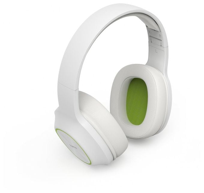 Over Ear Bluetooth Kopfhörer kabellos 60 h Laufzeit  184177 Spirit Calypso II (Grün, Grau, Weiß) 