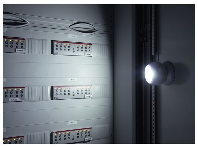 LED Batterie/Akku 185803 LED-Leuchte Rotation 360 