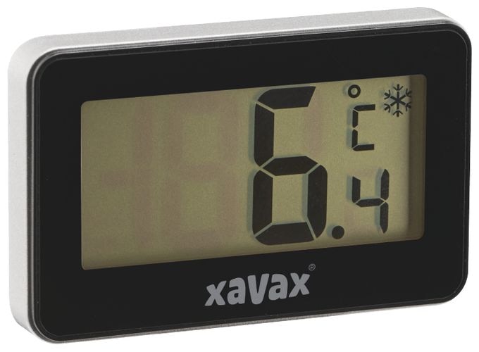  185853 Kühl-/Gefrierschrank-Thermometer (Schwarz) 