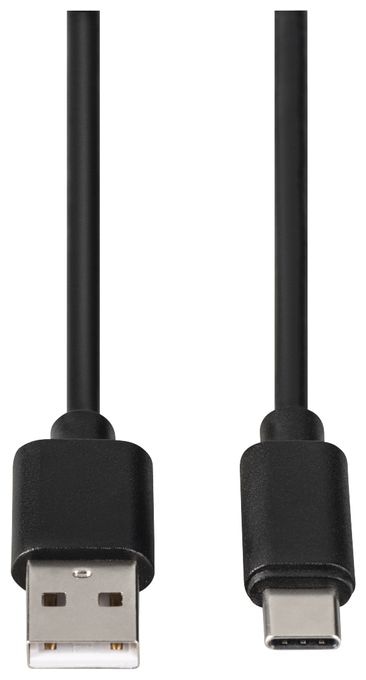 0,48 Gbit/s Stecker USB C auf USB A 0,9 m  200907 (Schwarz) 