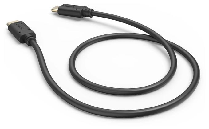 0,48 Gbit/s Stecker USB C auf USB C 0,5 m  201706 (Schwarz) 