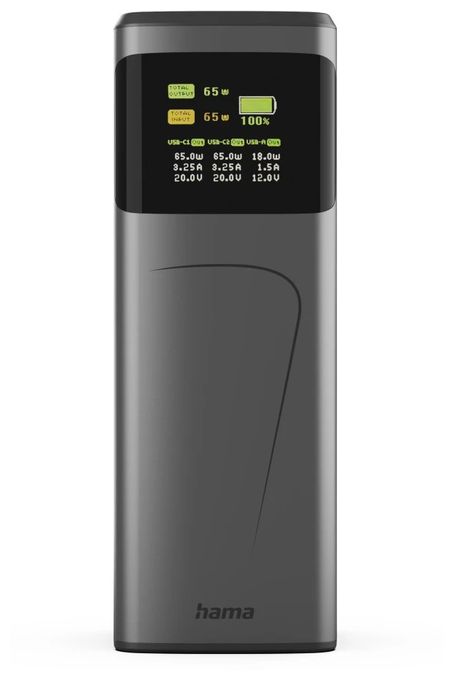20000 mAh Powerbank USB Typ-C  201741 Power Pack High Power (Grau) 