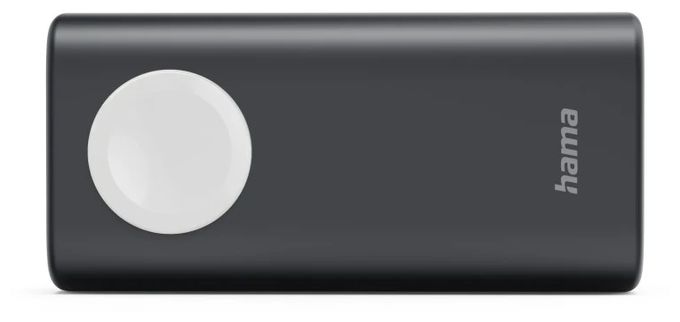 10000 mAh Powerbank USB Typ-C  201768 Watch (Schwarz, Grau) 