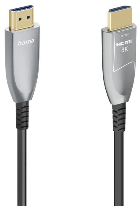 48 Gbit/s Stecker Gerade HDMI auf HDMI Typ A (Standard) 20 m (Schwarz, Grau, Silber) 202036 
