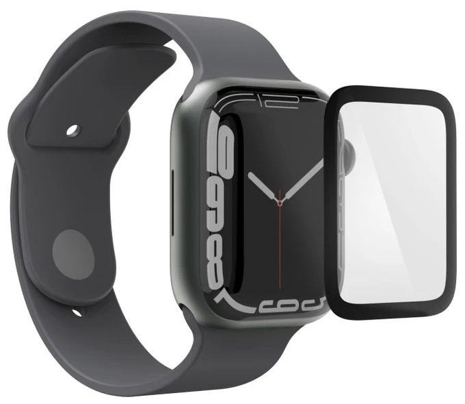 Displayschutz Apple Watch SE 3 (Schwarz, Transparent) 210945 Super Hybrid 41 mm 