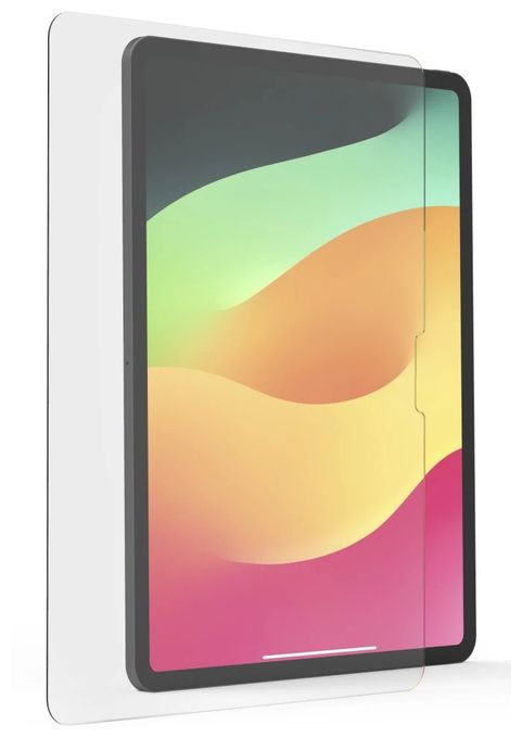 Klare Bildschirmschutzfolie aus gehärtetes Glas 9H für Apple iPad Air 13 bis 33 cm (13") Kratzresistent  210960 Premium (Transparent) 