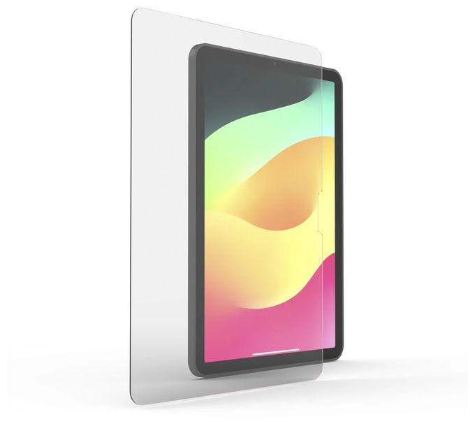 Klare Bildschirmschutzfolie aus gehärtetes Glas 9H für Apple iPad Pro 11" (2025 / 2024) bis 27,9 cm (11") Schlagfest, Schlagfest, Kratzresistent  210983 Premium (Transparent) 