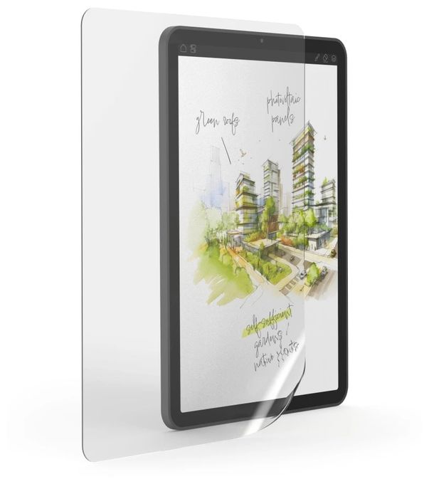 Papierähnliche Schutzfolie für den Bildschirm aus PET Flexiglas 3H für Apple iPad Air 11” (2025 / 2024) bis 27,9 cm (11") Schlagfest, Kratzresistent, Schockresistent  210985 Feels Like Paper (Transparent) 