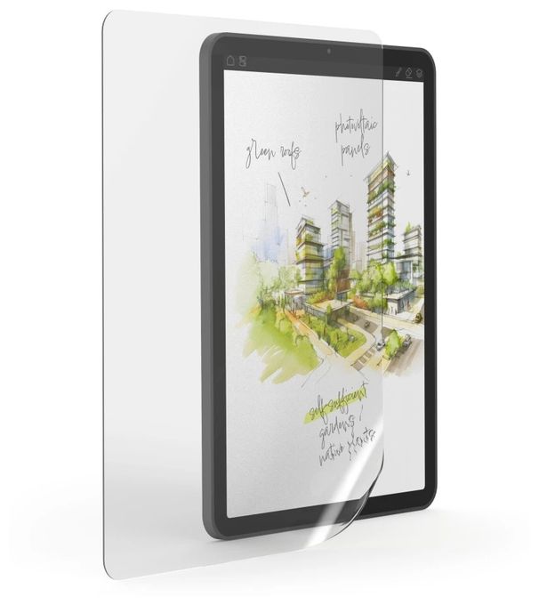 Papierähnliche Schutzfolie für den Bildschirm aus PET Flexiglas 3H für Apple iPad Pro 11” (2025 / 2024) bis 27,9 cm (11") Schlagfest, Kratzresistent, Schockresistent  210987 Feels Like Paper (Transparent) 