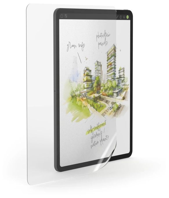 Papierähnliche Schutzfolie für den Bildschirm aus PET Flexiglas 3H für Apple iPad Pro 13” (2025 / 2024) bis 33 cm (13") Schlagfest, Kratzresistent, Schockresistent  210988 Feels Like Paper (Transparent) 