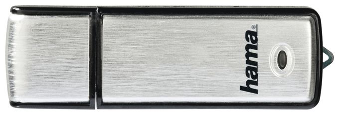 USB Typ-A Stick 128 GB  213106 Fancy (Schwarz, Silber) 