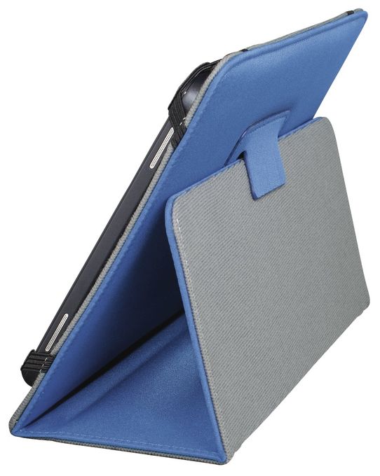 Folio aus Kunststoff für Jede Marke bis 27,9 cm (11") Schmutzabweisend, Staubresistent, Kratzresistent (Blau) 216430 Strap 