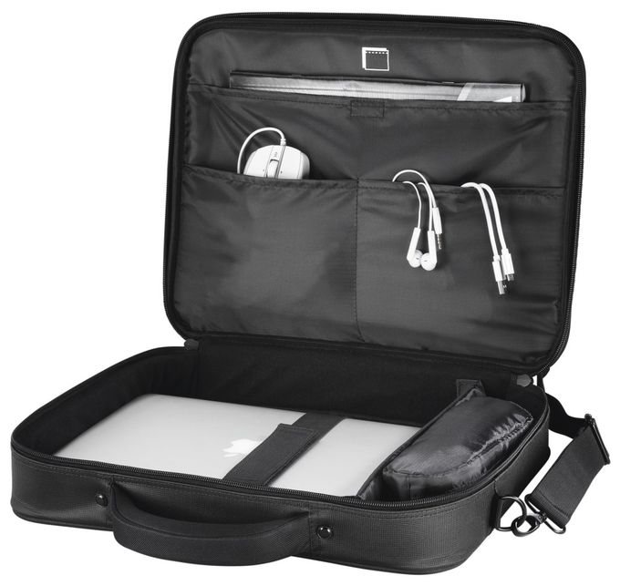 bis 43,9 cm (17.3 Zoll) (Schwarz) 216522 Miami Notebooktasche 