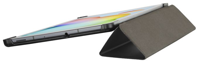 Folio aus Kunststoff für Samsung Galaxy Tab S6 Lite 10.4" 20/22 bis 26,4 cm (10.4") Schmutzabweisend, Staubresistent, Kratzresistent (Schwarz) 217204 Fold 