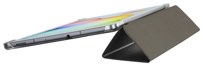 Folio aus Kunststoff für Samsung Galaxy Tab S6 Lite 10.4" 20/22 bis 26,4 cm (10.4") Schmutzabweisend, Staubresistent, Kratzresistent (Schwarz) 217205 Fold Clear 