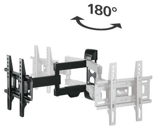 Wand Halterung 180° bis 121,9 cm (48") 25 kg -12 - 12° neigbar 220840 