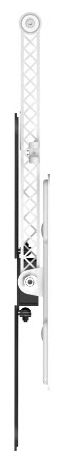 Wand Halterung 180° bis 165,1 cm (65") 50 kg -12 - 3° neigbar 220854 schwenkbare 