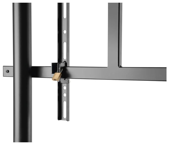 Flur Halterung bis 2,54 m (100") 80 kg 220875 Trolley rollbare 