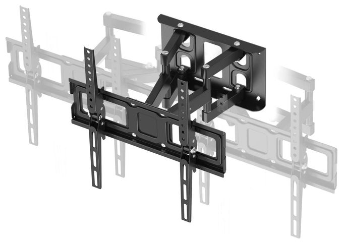 Wand Halterung 160° bis 190,5 cm (75") 40 kg -15 - 15° neigbar 220897 schwenkbare 