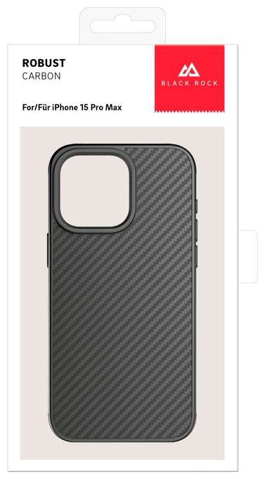 Cover für Apple iPhone 15 Pro Max  221289 Robust Carbon (Karbon) 
