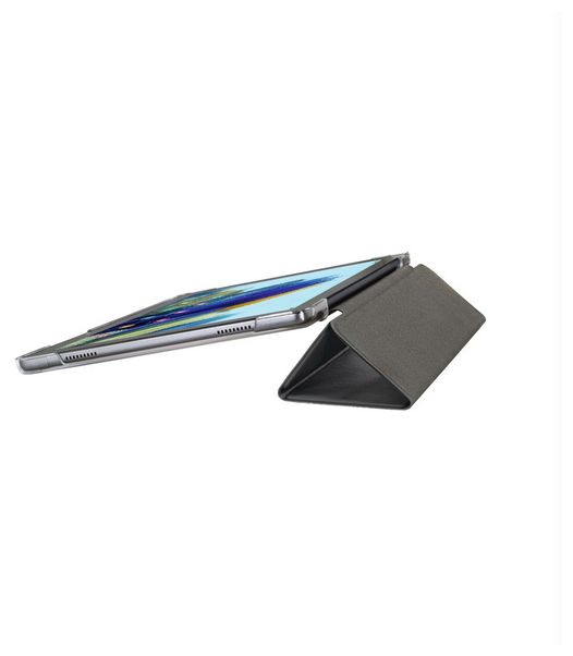 Folio aus Kunststoff für Samsung Galaxy Tab A9+ bis 27,9 cm (11") Schmutzabweisend, Staubresistent, Kratzresistent mit Magnetverschluss (Schwarz) 222010 Fold Clear 
