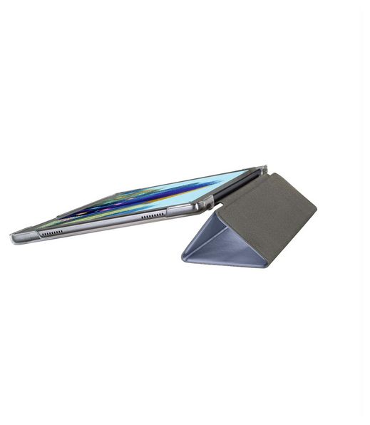 Folio aus Kunststoff für Samsung Galaxy Tab A9+ bis 27,9 cm (11") Schmutzabweisend, Staubresistent, Kratzresistent mit Magnetverschluss (Lila) 222012 Fold Clear 