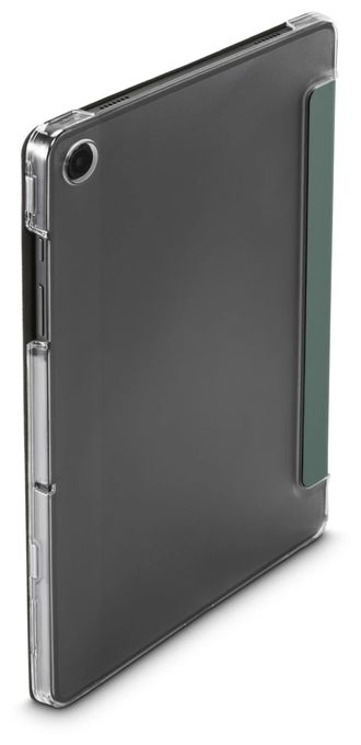 Folio aus Kunststoff für Samsung Galaxy Tab A9+ bis 27,9 cm (11") Schmutzabweisend, Staubresistent, Kratzresistent mit Magnetverschluss (Grün) 222013 Fold Clear 