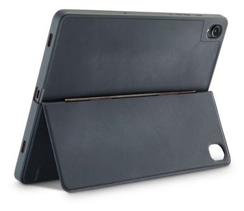 Folio aus Kunststoff für Samsung Galaxy Tab A9+ bis 27,9 cm (11") Schmutzabweisend, Staubresistent, Kratzresistent mit Magnetverschluss (Grau) 222017 Folio Stand 