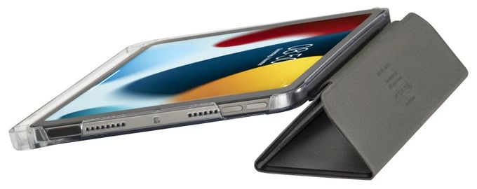 Folio aus Kunststoff für Apple iPad mini 8.3" (7. Gen. 2024) bis 21,1 cm (8.3") Schmutzabweisend, Staubresistent, Kratzresistent (Schwarz) 222021 Fold Clear 