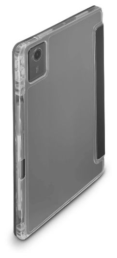 Folio aus Kunststoff für Lenovo Tab M11 bis 27,9 cm (11") Schmutzabweisend, Kratzresistent mit Magnetverschluss (Schwarz, Transparent) 222082 Flex Clear 