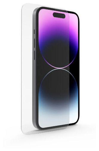 Klare Bildschirmschutzfolie gehärtetes Glas 9H für  Apple iPhone 14 Pro Schlagfest, Schlagfest, Kratzresistent 222706 Clear Protect 