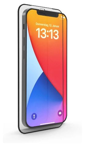 Klare Bildschirmschutzfolie gehärtetes Glas 10H für  Apple iPhone 12/12 Pro Bruchfest, Schlagfest, Schlagfest, Kratzresistent, Splitterfrei, Schockresistent 222724 Extreme Protect 