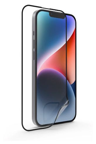 Klare Bildschirmschutzfolie 9H für  Apple iPhone 13/13 Pro/14 Schlagfest, Kratzresistent, Splitterfrei, Schockresistent 222738 Super Hybrid 