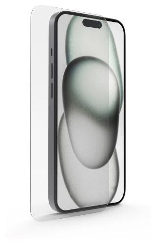 Klare Bildschirmschutzfolie gehärtetes Glas 9H für  Apple iPhone 15 Pro Schlagfest, Schlagfest, Kratzresistent 222763 Clear Protect 