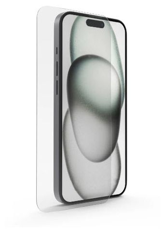 Klare Bildschirmschutzfolie gehärtetes Glas 9H für  Apple iPhone 15 Pro Max Schlagfest, Schlagfest, Kratzresistent 222765 Clear Protect 