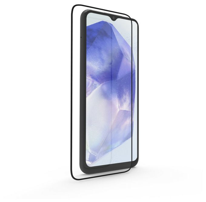 Klare Bildschirmschutzfolie gehärtetes Glas 10H für  Samsung Galaxy A55 5G Stoßfest, Tropfsicher, Kratzresistent, Splitterfrei, Schockresistent 222773 Extreme Protect 