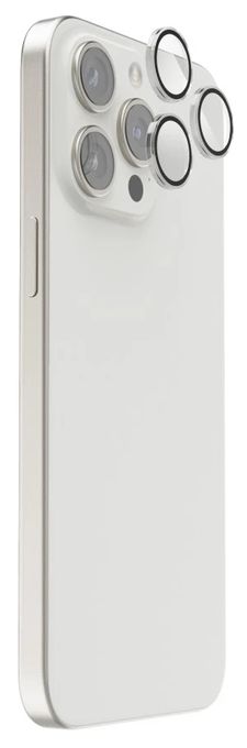 Kameraobjektivschutz gehärtetes Glas 9H für  Apple iPhone 16 Pro / 16 Pro Max Schlagfest, Schlagfest, Kratzresistent, Splitterfrei 222796 Lens Protect 