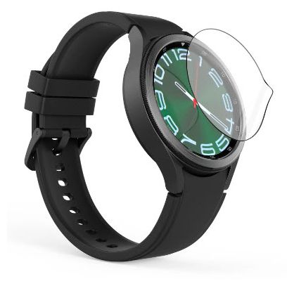 Klare Bildschirmschutzfolie Kunststoff 4H für  Samsung Galaxy Watch7, 40 mm Schlagfest, Schlagfest, Kratzresistent, Schockresistent 222798 Super Hybrid 