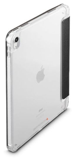 Folio für Apple iPad Air 13" (2024) bis 33 cm (13") Abnutzungsresistent, Fallbeständigkeit, Kratzresistent, Splitterfrei, Schockresistent (Schwarz, Transparent) 227011 Extreme Protect 